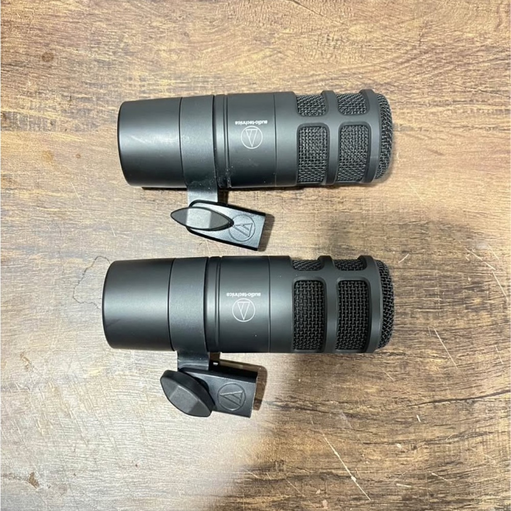 Audio-Technica Black Microphones